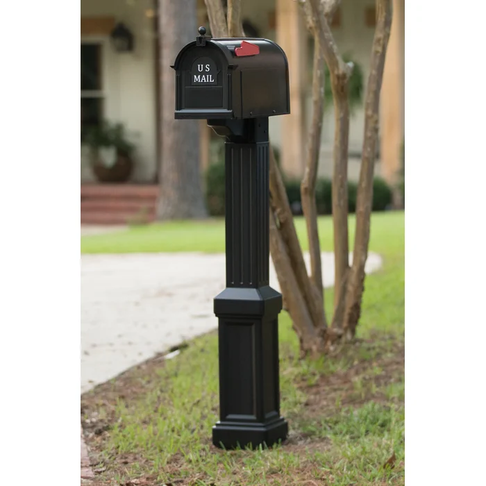 Craftsman+Post+Mounted+Mailbox